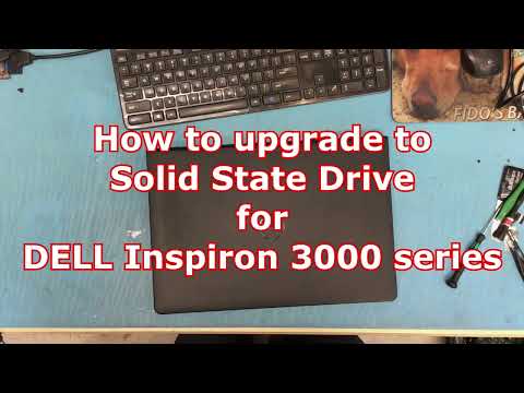 HOW TO UPGRADE to Solid State Drive(SSD) for DELL Inspiron 15 3000 Series.