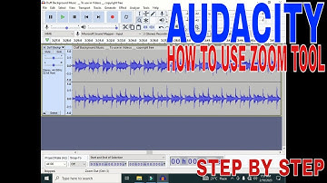 ✅  How To Use Zoom Tool In Audacity 🔴