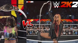 WWE 2K24: Liv Morgan vs. Becky Lynch