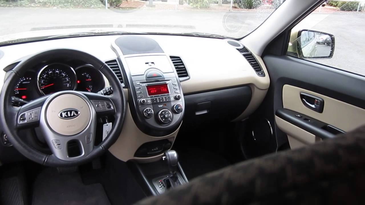 2011 Kia Soul Alien Green Stock 12776b Interior Youtube