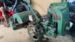 1947 J,A,P 5,engine starting and running nicely,plus1953 J,A,P 5 update,pt 6,mancave workshop