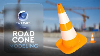 Road Cone Modeling in C4D vs. Blender