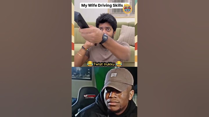Tag your pro driver 😂twist irukku🤣🤣#funny #twist #wife #comedy #shortsfeed #tag
