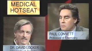 Medical Hot Seat - Discovery Health 2004
Medical Hotseat - Discovery Health 2004
In this interesting video produced in Canada for the Discovery Health Channel in June of 2004, host Avery Haines moderates a discussion of fluoridation featuring three views of the practice.
Dr. Euan Swan of the Canadian Dental Association supports fluoridation and believes the policy has significant benefits to broad populations based upon decades of research and observational evidence.
Professor David Locker of the Department of Dentistry at the University of Toronto believes that there may be benefits to the practice, but feels the scientific evidence is very weak.
And, Professor Paul Connett, who at this time was teaching environmental chemistry at St. Lawrence University in Canton, New York, (now retired and the director of the Fluoride Action Network), believes that the practice of fluoridation is unnecessary, scientifically unsupported, risky and a violation of medical ethics.
Presented as a complete broadcast under the fair use section of copyright as an important example of the arguments underlying this most important issue by Discovery Health Channel and Medical Hot Seat Productions, Incorporated.
Original viewer count as a three part YouTube posting = 2,877 Medical Hot Seat - Discovery Health 2004