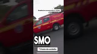 Sexta-feira 11/07/2025 - Acidente na Ponte do Estádio em Ibirité-MG.