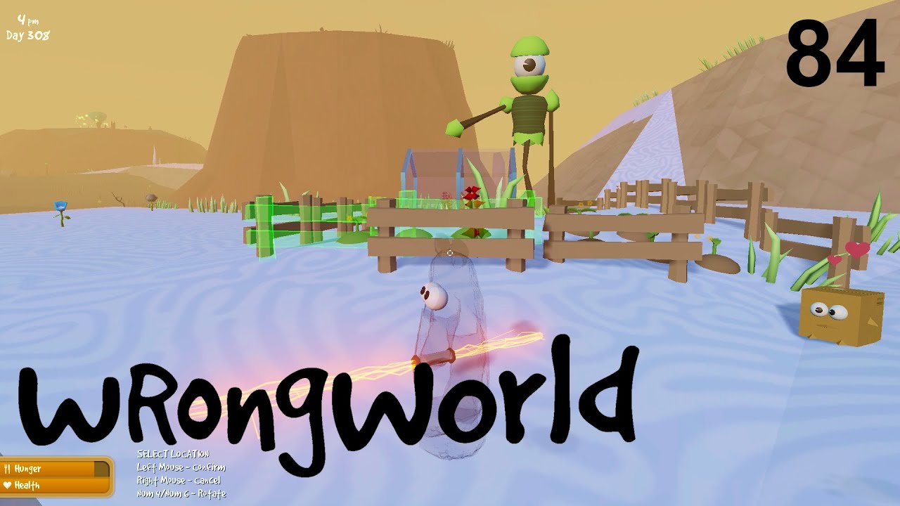 Let's Play WrongWorld - #84 - 💩BEEP happens and the 🌿Scarecrow!🌿 - YouTube