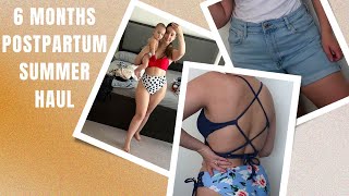 MY BODY 6 MONTHS POSTPARTUM | SUMMER CLOTHING TRY ON HAUL | Cupshe Swimwear by The Castillos 414 views 2 years ago 3 minutes, 3 seconds