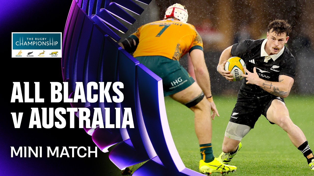 MINI MATCH | All Blacks v Australia | Second Test, TRC 2025