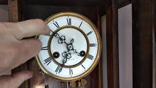 Старинные часы Friedrich Mauthe