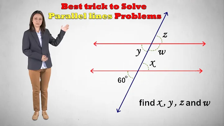 Trick to solve parallel  and transversal lines  | Alternate, Corresponding and Allied #angles