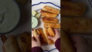 Chicken and cheese taquitos