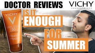 Vichy Ideal Soleil Mattifying Face Dry Touch Sun Cream SPF50 | Chemical & Physical Sunscreen