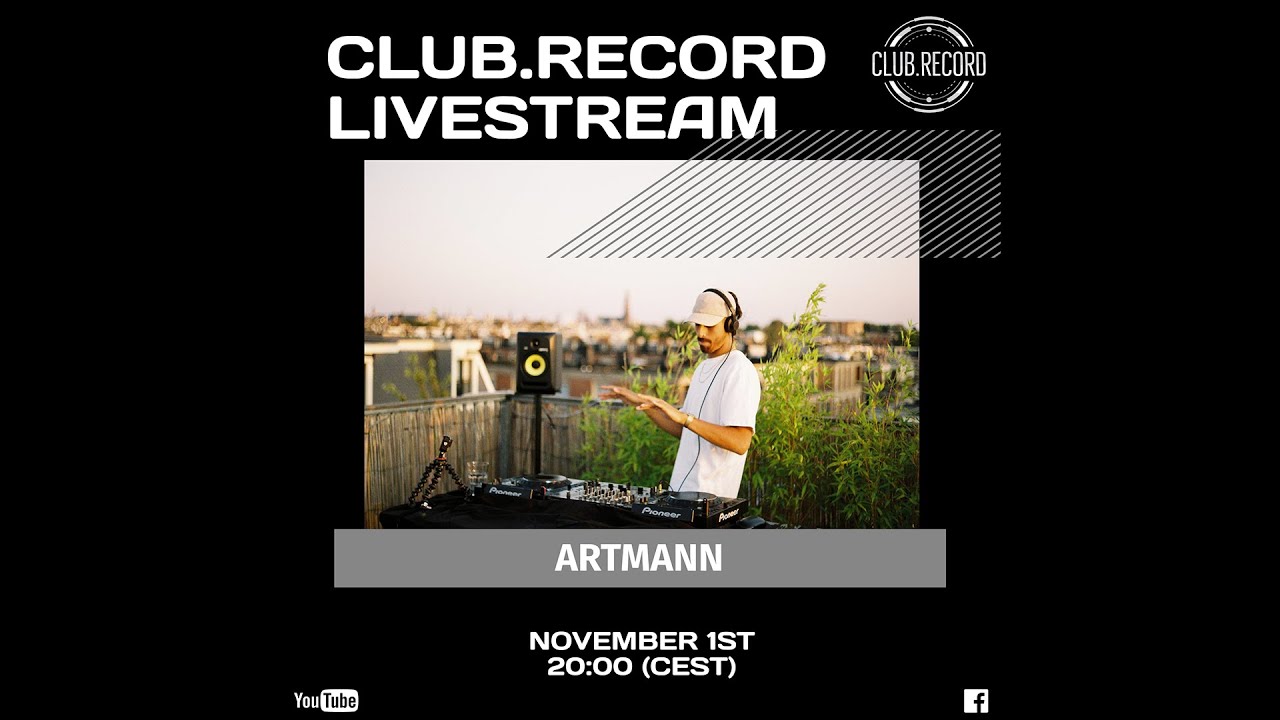 CLUB.RECORD Livestream - Artmann