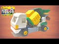 LEGO 10698: Mixer Truck ミキサー車(アジテータ車)の作り方 【レゴクラシック レシピ】(視聴者リクエスト)