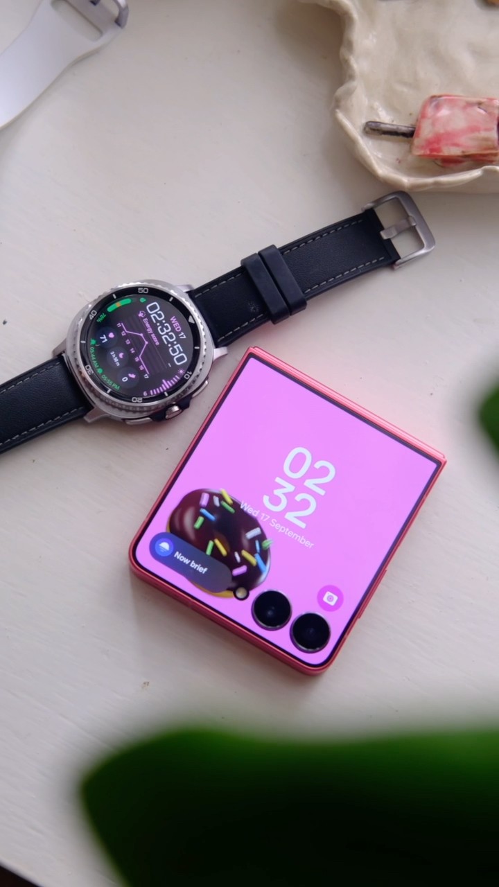 Samsung Galaxy Watch8 Classic & Samsung Z Flip7: All the fun