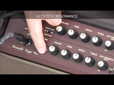 Acoustic Singer Quick Start chapter 2: Using Acoustic Resonance