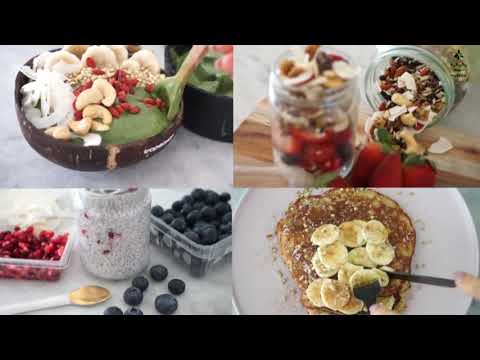 HEALTHY SWEET BREAKFAST IDEAS - YouTube