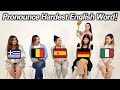 5 europeans try to pronounce the hardest english wordsspain greece germany belgium italy