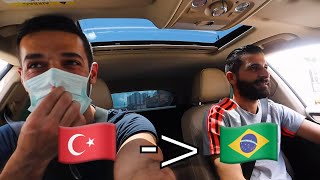 السفر في زمن الكورونا 2021 | من تركيا الى البرازيل | ?? الى ??