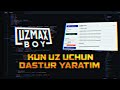 KUN UZ SAYT UCHUN DASTUR...