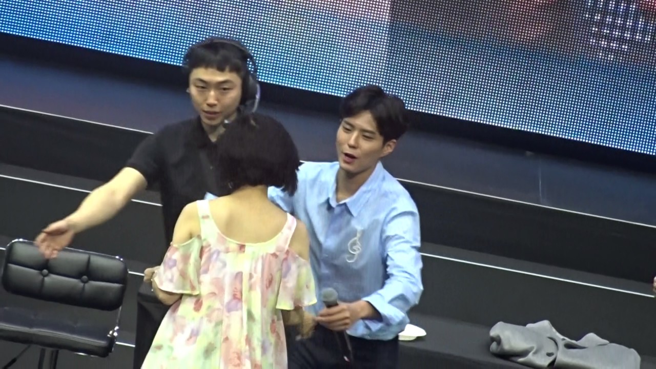 [HD FANCAM] 180217 PARK BO GUM OH HAPPY DAY FANMEET IN SG - DRAMA SCENE REANACTMENT WITH FANS