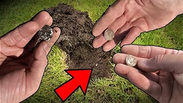 Several Silver Coins Found Metal Detecting Multiple Locations Minelab Equinox 800 Detector