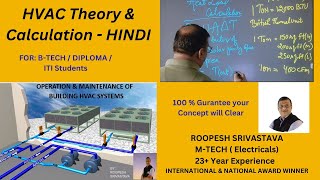 HVAC Training|What is HVAC |HVAC Interview Question| Working Principle &  Parts|VFD|AHU|HVAC system by Roopesh Srivastava 46,176 views 1 year ago 1 hour, 7 minutes