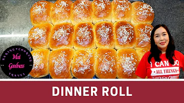 Dinner Roll by Mai Goodness | Soft & Tasty Buns | No Mixer Needed