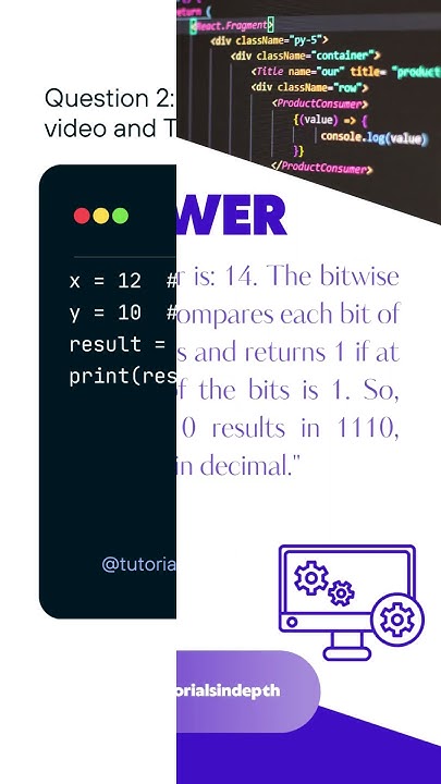Python Bitwise Operators Quiz 4| Master Bit Manipulation in Python! # ...