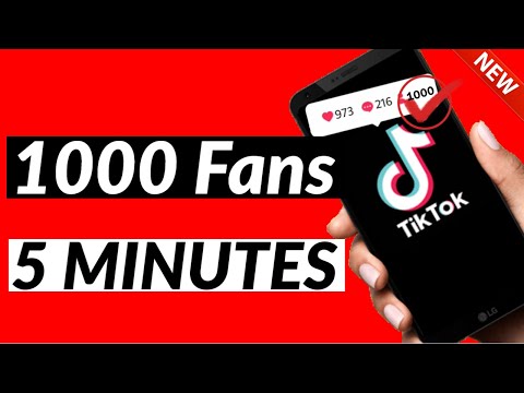 HOW TO GET 1,000 TIKTOK FOLLOWERS IN 5 MINUTES 2024 (New Method!)
