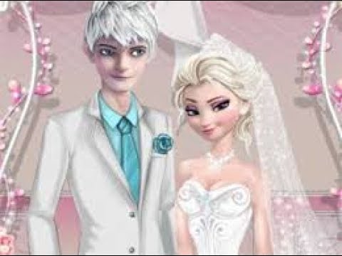 Elsa's Wonderland Wedding - Frozen Princess Elsa And Anna Dress Up And ...