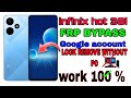 Infinix Hot 30i Frp Bypass | Infinix Hot 30/30i  Google Account Lock Remove | Frp Remove Without Pc