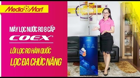 Máy Lọc Nước RO 8 cấp Coex: Lõi lọc RO Hàn Quốc, lọc đa chức năng (WP-7114) - Điện máy MediaMart