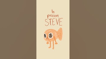 Le poisson Steve | #art #digitalart  #lepoissonsteve