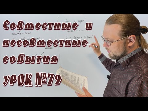 Теория вероятностей. Совместные и несовместные события.