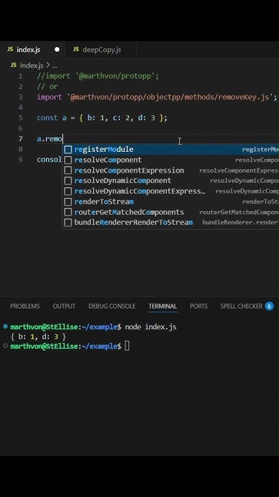 How to DELETE list of KEYS in Object/Dictionary of JS!!! - YouTube