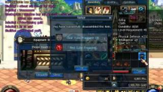 Testing disassembling items in DFO