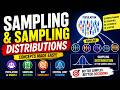 Sampling & Sampling Distributions Explained | Central Limit Theorem Made Easy