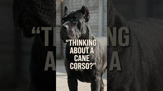 3 Things You Should Know Before Getting a Cane Corso