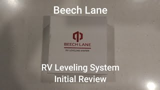 Beech Lane RV Leveling System  Review