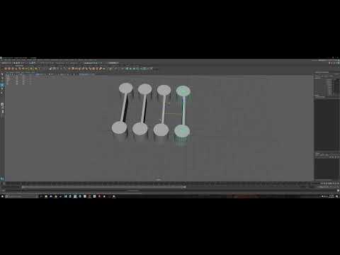Maya 2018 How to duplicate in a pattern