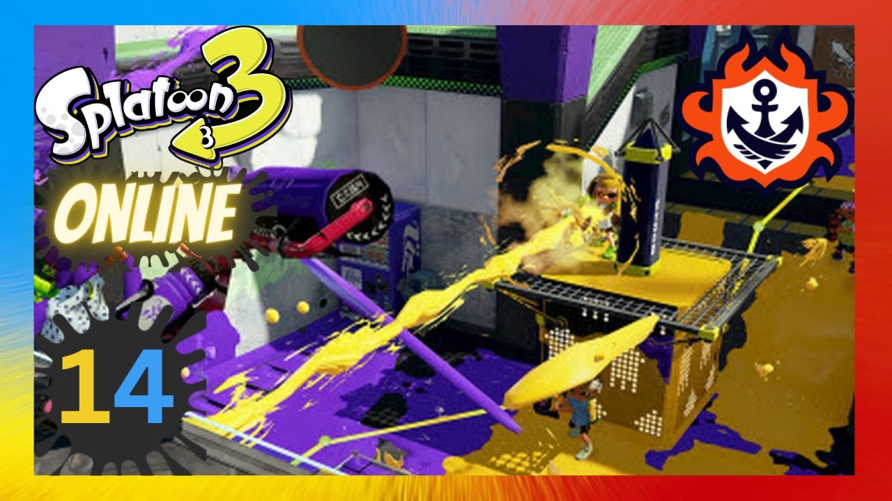 Splatoon 3 Online Folge 14 Anarchie Kampf [Turm Kommando]
