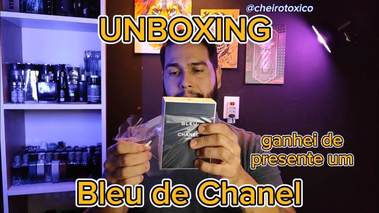 Unboxing, CHANEL, bleu de chanel