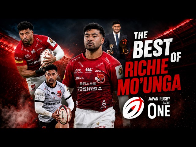 Richie Mo'unga was UNSTOPPABLE in Japan | Complete Brave Lupus Richie Mo'unga was UNSTOPPABLE in Japan | Complete Brave Lupus