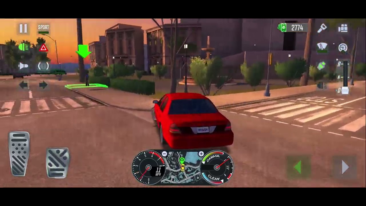 Gas station plus car repair and taxi to work