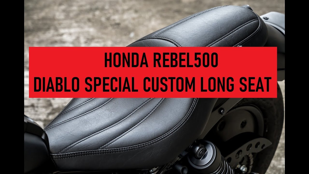 Fuel Tank Cover & New Seat - Honda Rebel 500 