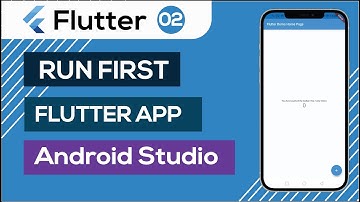 02. Run Flutter First App | How to Run Flutter App in Android Studio | Flutter Tutorial Bangla