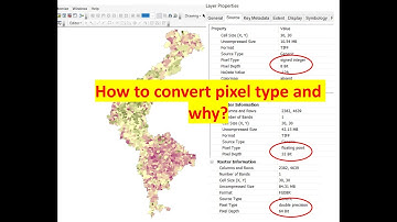 How to convert Double precision to Floating point or Integer in ArcMap? | convert raster data types