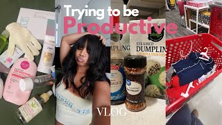 VLOG: Trying to be productive + unwind + loungewear + dumplings for the first time + cafe etc