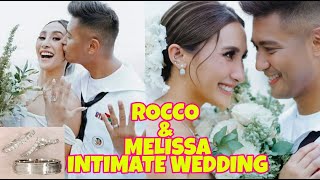 INTIMATE WEDDING CEREMONY OF ROCCO NACINO \& MELISSA GOHING